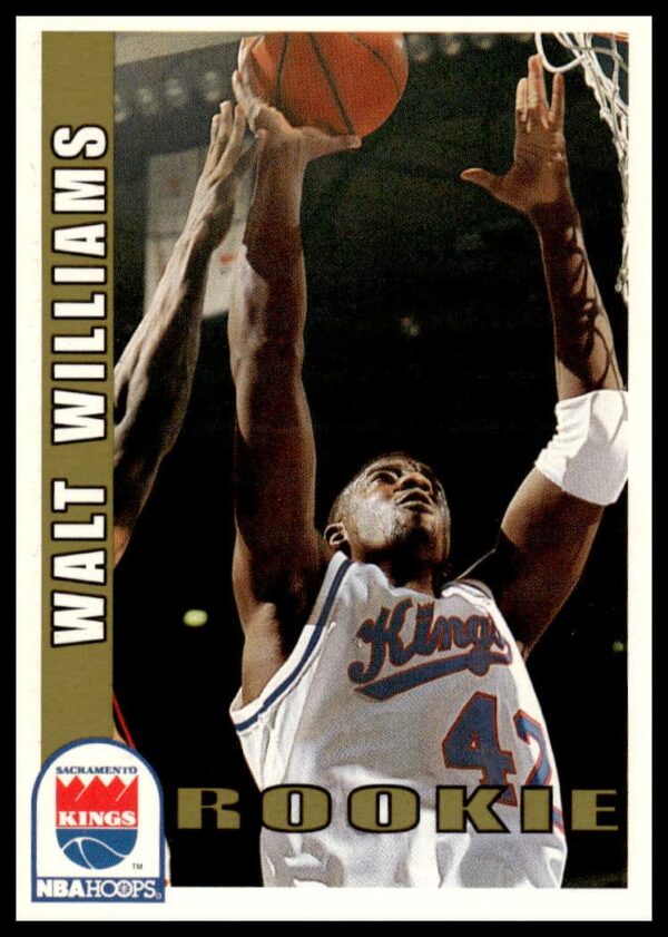 1992-93 Hoops Walt Williams #463 basketball card front.