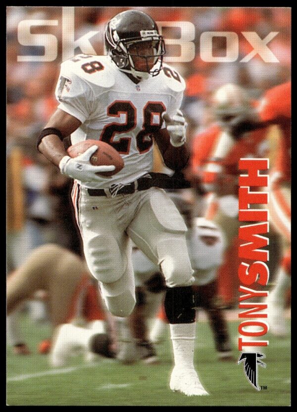 Tony Smith 1993 SkyBox Impact trading card #3, showcasing dynamic athletic action.