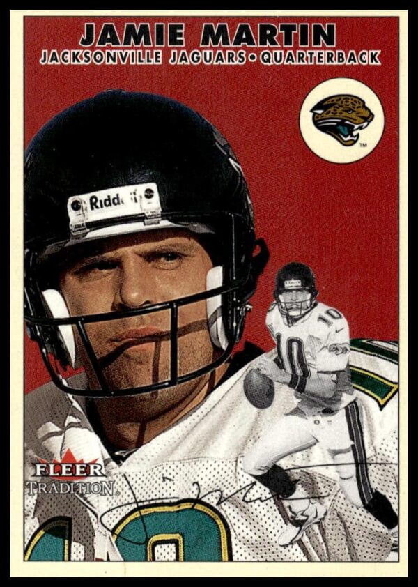 Jamie Martin 2000 Fleer Tradition Glossy Card #216 showcasing his sports legacy.
