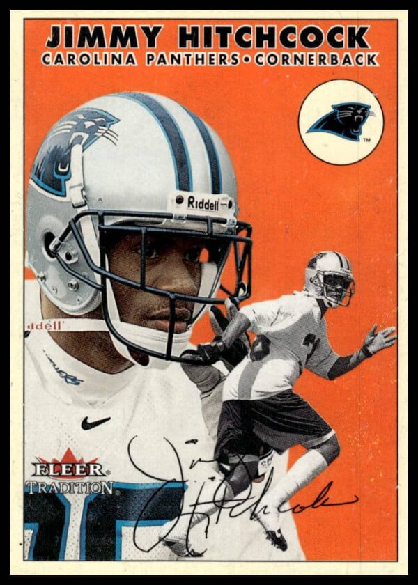 Jimmy Hitchcock 2000 Fleer Glossy Card #295 - Front View in Uniform.