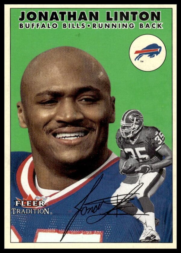 Jonathan Linton 2000 Fleer Tradition Glossy Card #232 - Front View