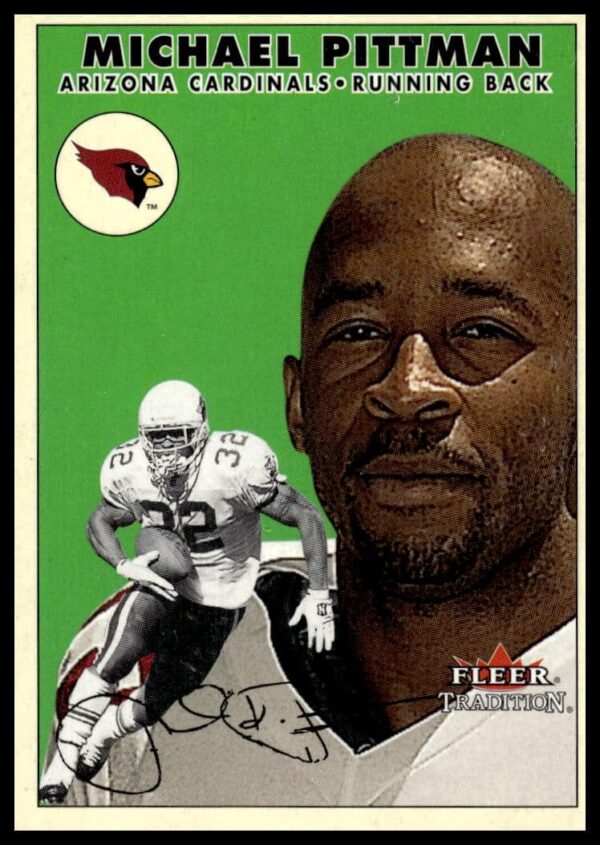 Michael Pittman 2000 Fleer Tradition #78 football card (Front).