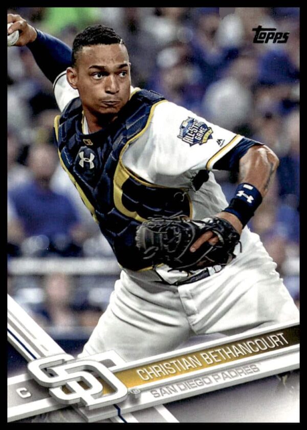Christian Bethancourt 2017 Topps Series 2 Baseball Card #697 Front Image