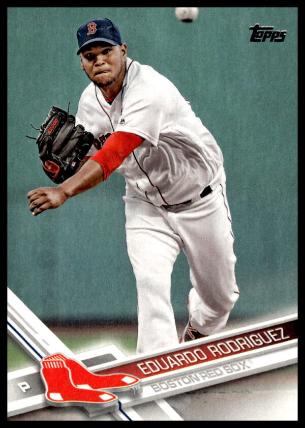 Eduardo Rodriguez 2017 Topps Series 2 Baseball Card #440 Front Image