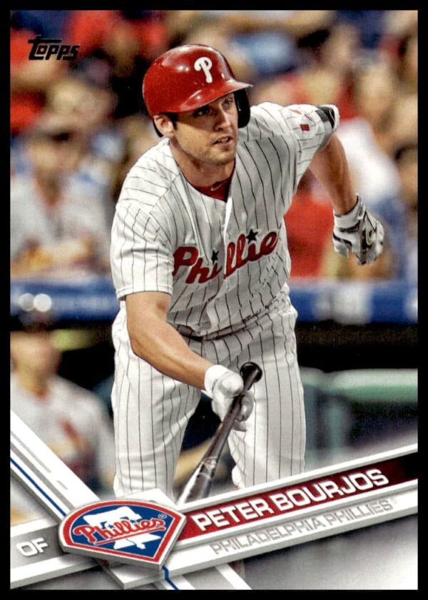 Peter Bourjos 2017 Topps Series 2 Baseball Card #661 Front Image.