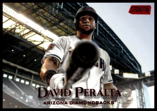 David Peralta Arizona Diamondbacks 2019 Topps Stadium Club baseball card.