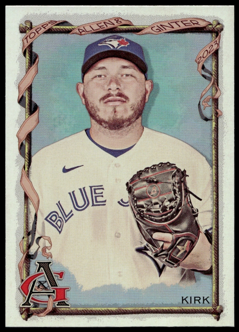 Alejandro Kirk 2023 Topps Allen & Ginter Silver Portrait Baseball Card #250.