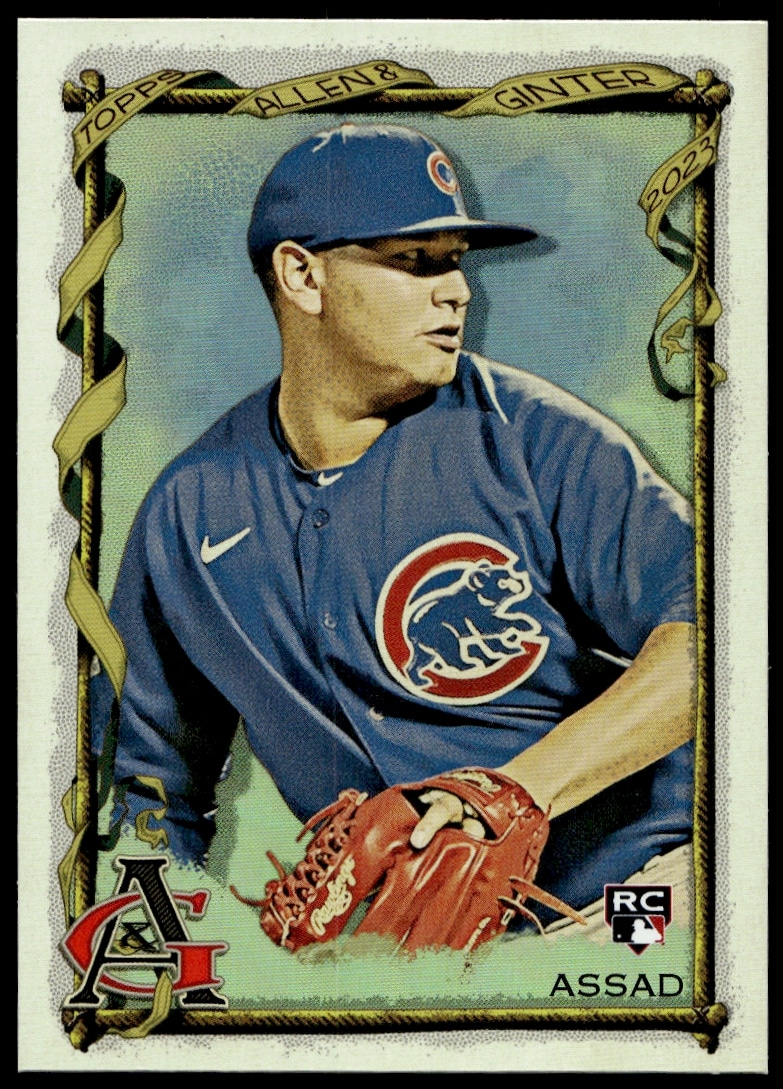 Javier Assad 2023 Silver Portrait Card #119 with elegant detailing and classic design.