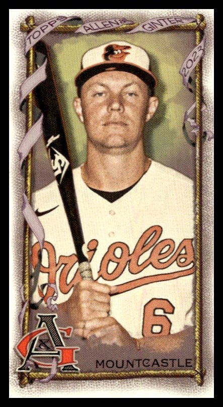 Ryan Mountcastle 2023 Topps Allen & Ginter Mini Card, No. 32 (Front).