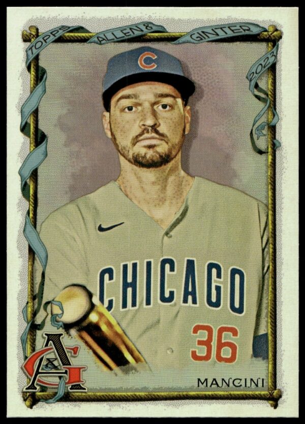 Trey Mancini 2023 Silver Portrait Card #81 from Topps Allen & Ginter collection.