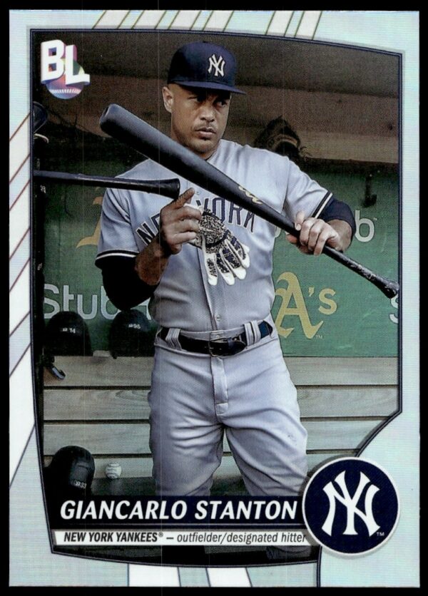 Giancarlo Stanton 2023 Topps Big League Card, New York Yankees Action Shot #246.