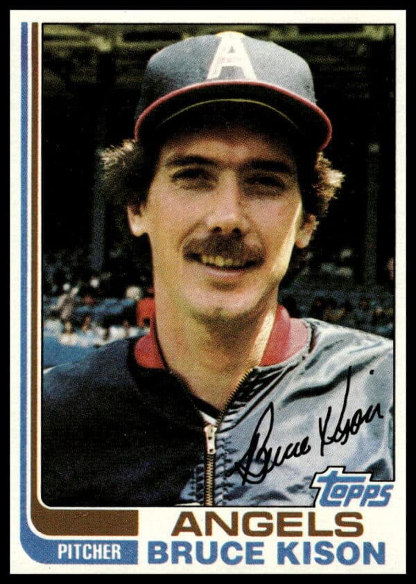 Bruce Kison 1982 Topps Baseball Card #442 Front View
