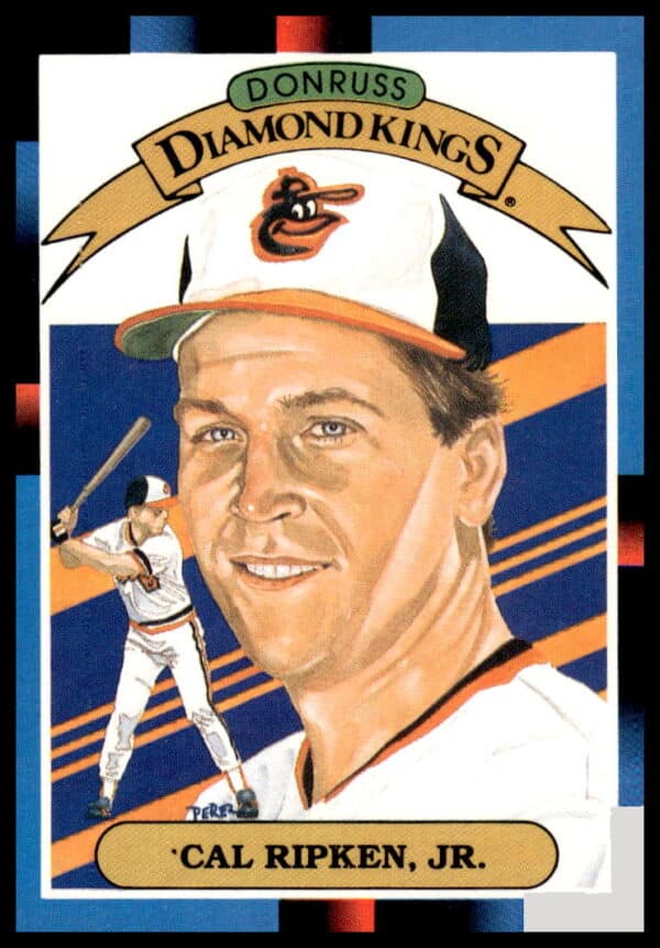 1988 Donruss Cal Ripken Jr. #26 baseball card featuring Orioles portrait.