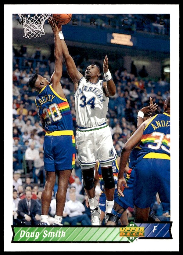 Doug Smith 1992-93 Upper Deck Basketball Card #237 Front View.