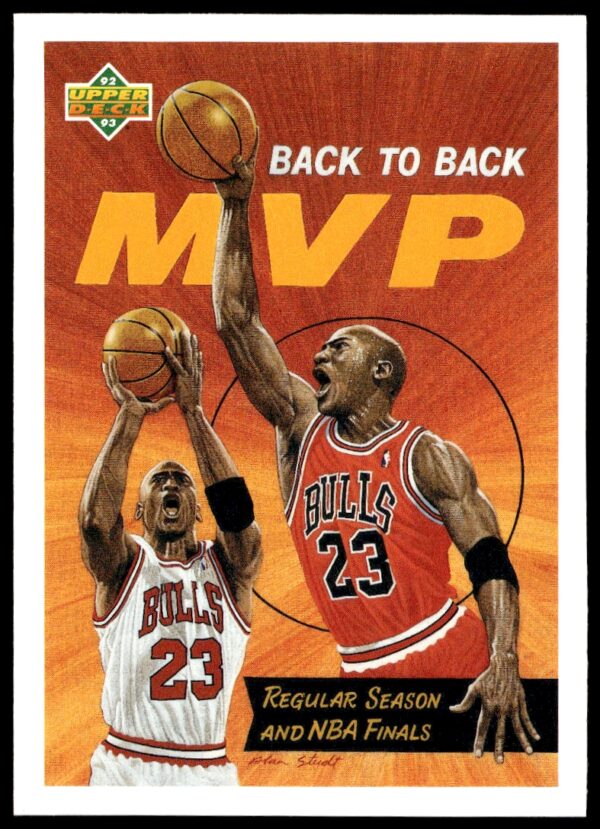 Michael Jordan 1992-93 Upper Deck #67 Basketball Card (Front)