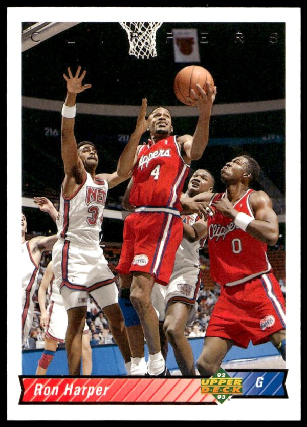 Ron Harper 1992-93 NBA Upper Deck Card #258 Front Image