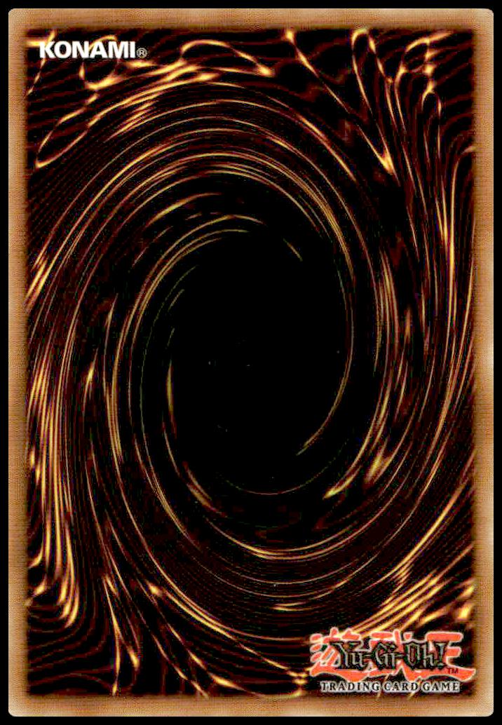 Back view of 2003 Yu-Gi-Oh! Dark Crisis Des Feral Imp card with #DCR-014 pattern.