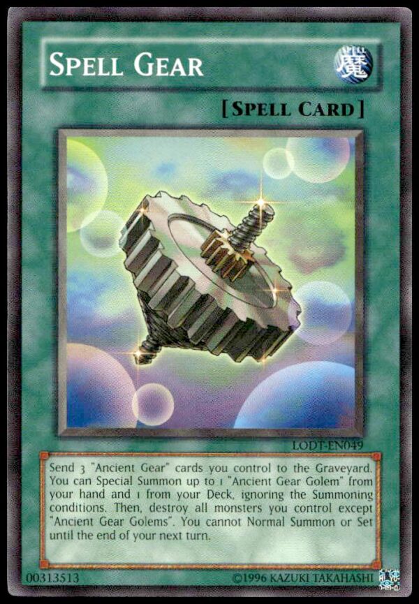 2003 Yu-Gi-Oh! Dark Crisis Spell Card DCR-EN083, features mystical artwork.