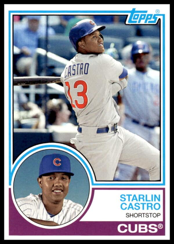 Starlin Castro Chicago Cubs 2015 Topps Archives Card #265 Front Image