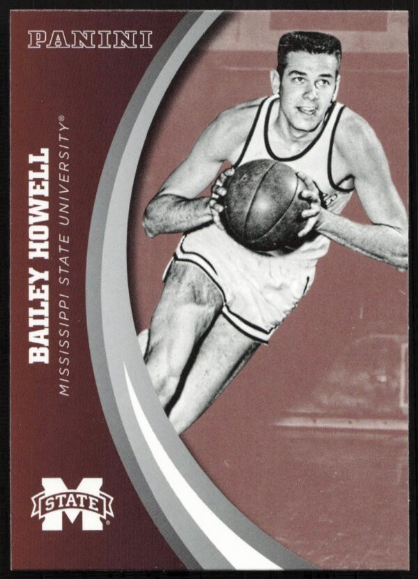 Bailey Howell 2016 Panini Card #37 Front – Mississippi State Basketball Legend.