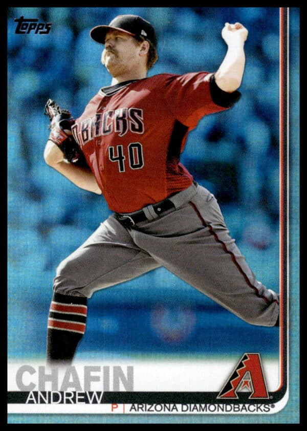 Andrew Chafin 2019 Topps Series 2 Rainbow Foil collectible baseball card #484.
