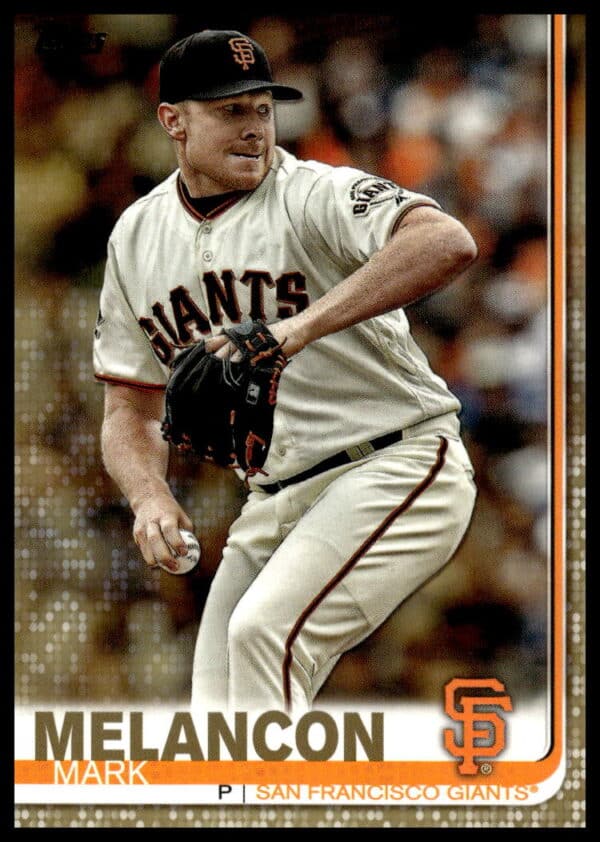 Mark Melancon 2019 Topps Gold Series 2 Limited Edition Baseball Card #360.