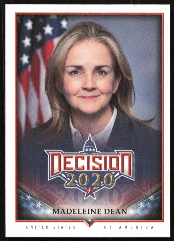 2020 Leaf Decision Series 2 trading card of Madeleine Dean, #648, front view.