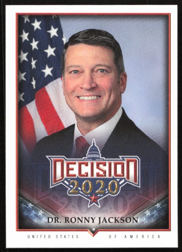 Ronny Jackson 2020 Leaf Decision Series 2 trading card #696 front view.