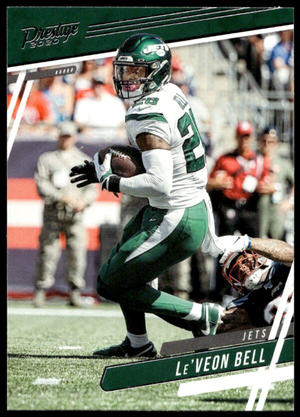 LeVeon Bell NFL Action Pose on 2020 Panini Prestige Card #114