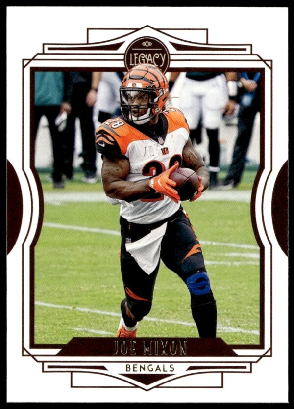 Joe Mixon 2021 Panini Legacy Card #18 Front View Sports Collectible.