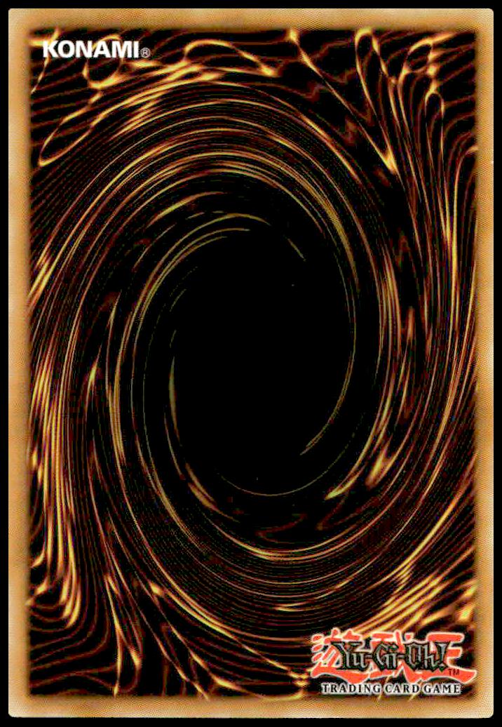 Yu-Gi-Oh! 25th Anniversary Pharaohs Servant Three-Headed Geedo Card Back Image.