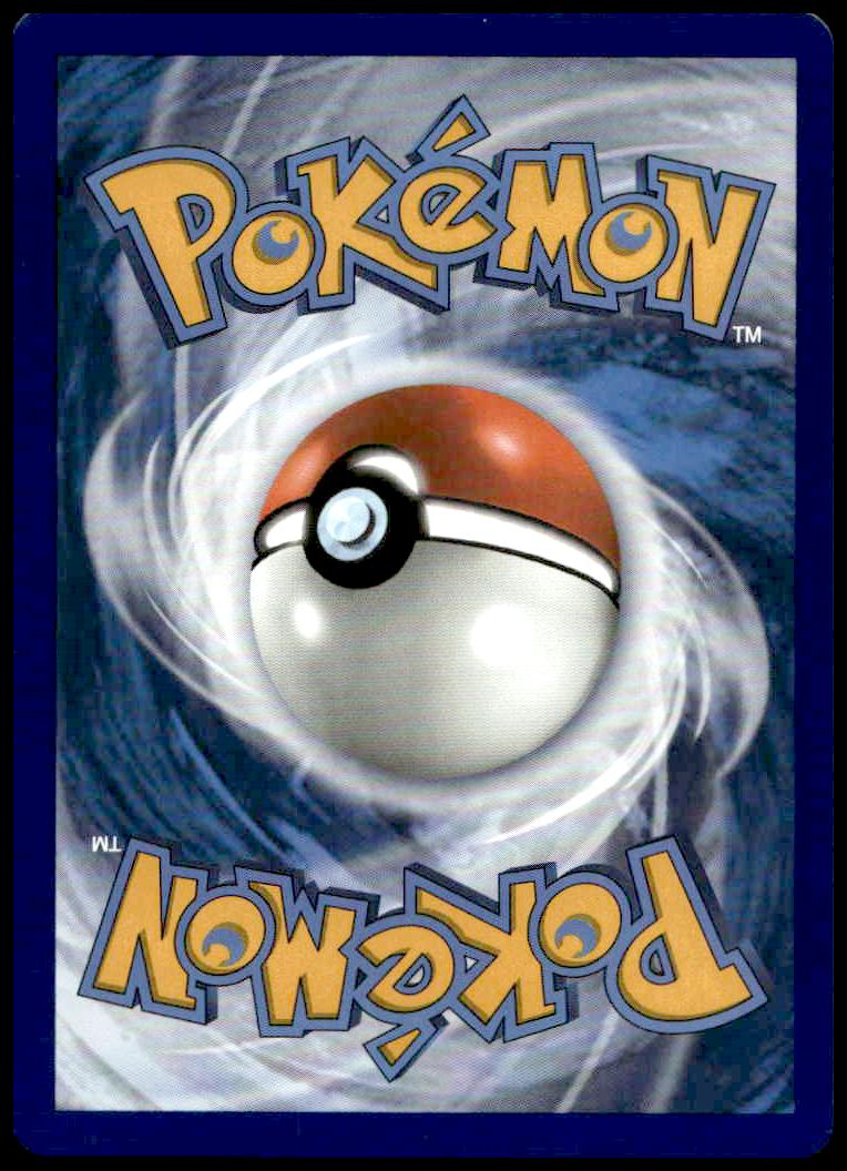 Pokémon Chilling Reign Weedle Card Back: Classic Design with Centered Poké Ball.