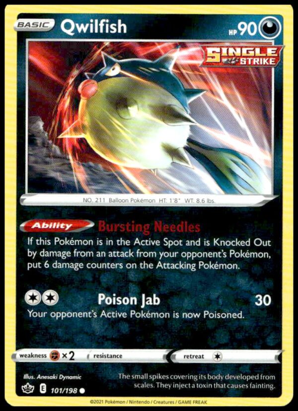 Galarian Obstagoon Pokémon card, Astral Radiance 2022, number 101/198, dynamic artwork.