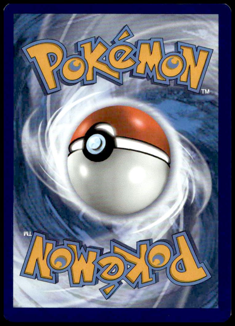 Back of 2022 Pokémon Astral Radiance Uxie card with starry design.