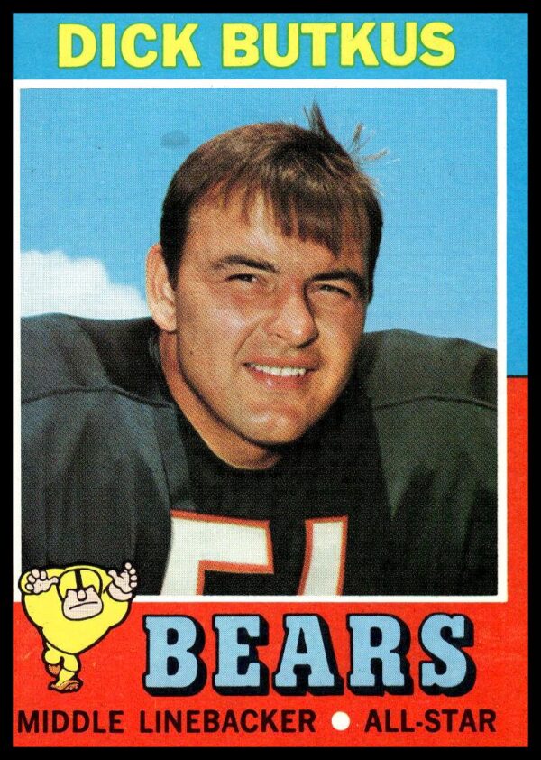 1971 Topps Dick Butkus #25 (Front)