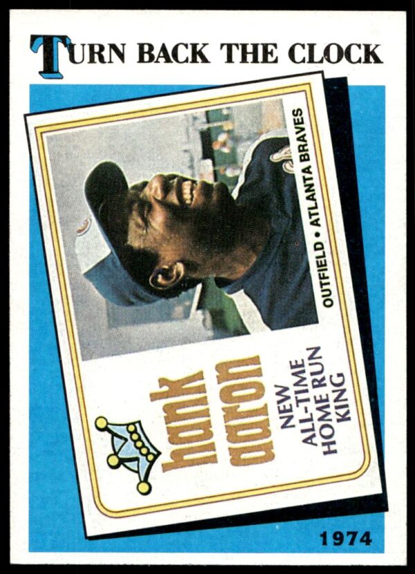 1974 Topps Hank Aaron #1 (Front)