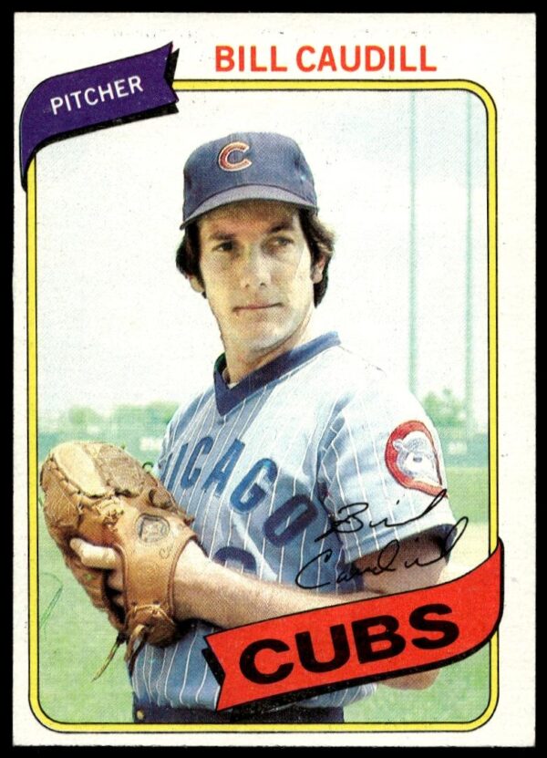 1980 Topps Bill Caudill #103 (Front)