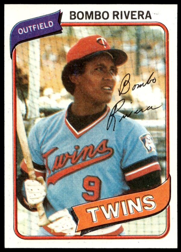 1980 Topps Bombo Rivera #43 (Front)