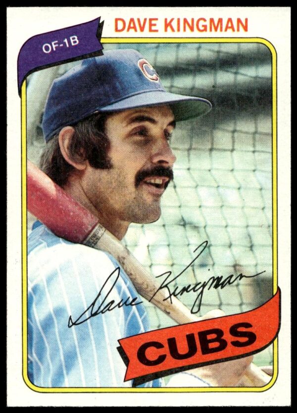1980 Topps Dave Kingman #240 (Front)