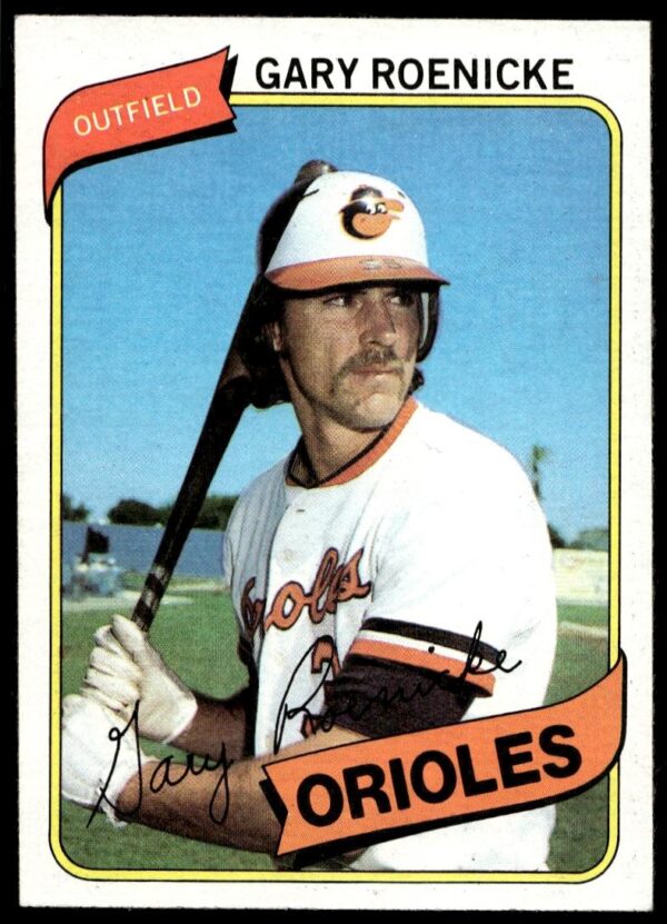 1980 Topps Gary Roenicke #568 (Front)