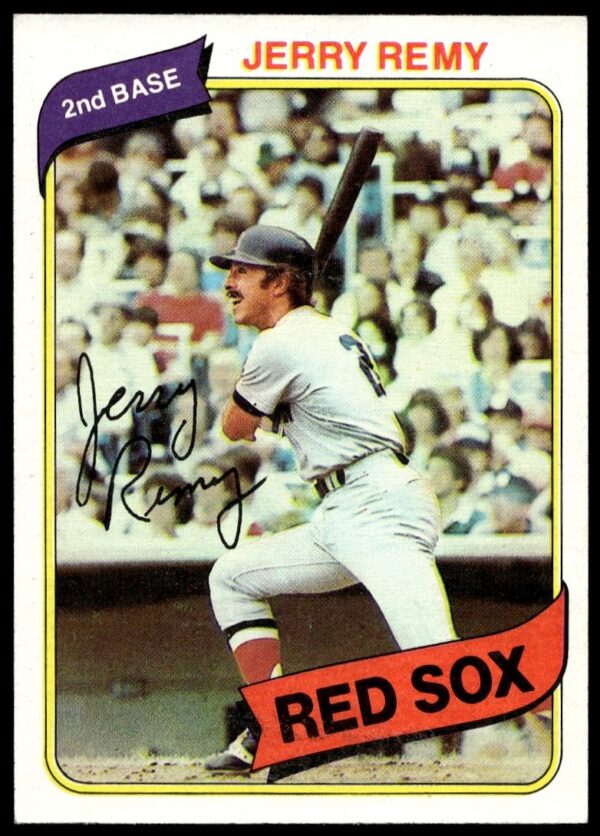 1980 Topps Jerry Remy #155 (Front)