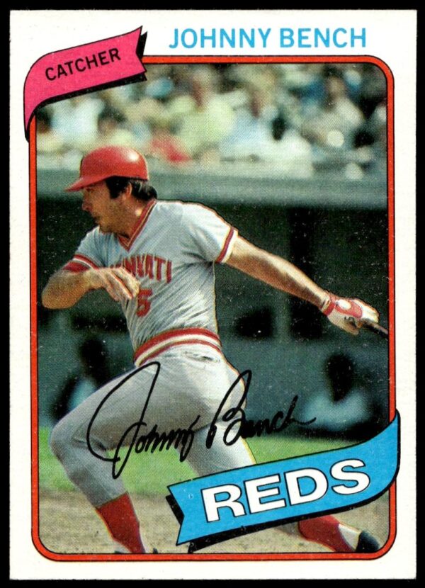 1980 Topps Johnny Bench #100 (Front)