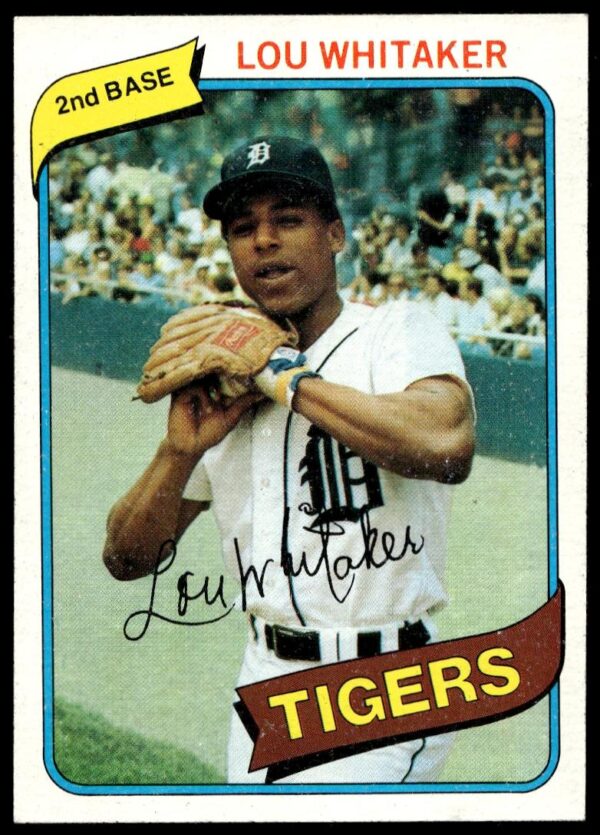 1980 Topps Lou Whitaker #358 (Front)