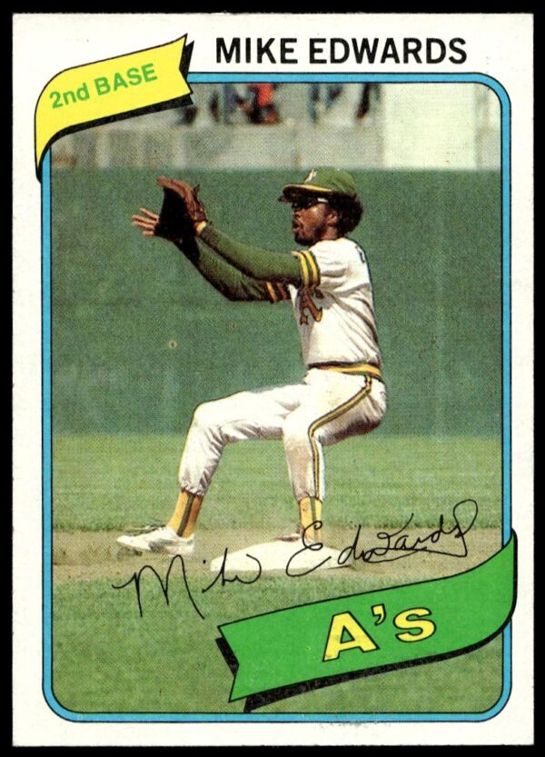 1980 Topps Mike Edwards #301 (Front)