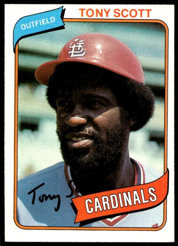 1980 Topps Tony Scott #33 (Front)
