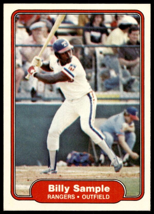 1982 Fleer Billy Sample #330 (Front)