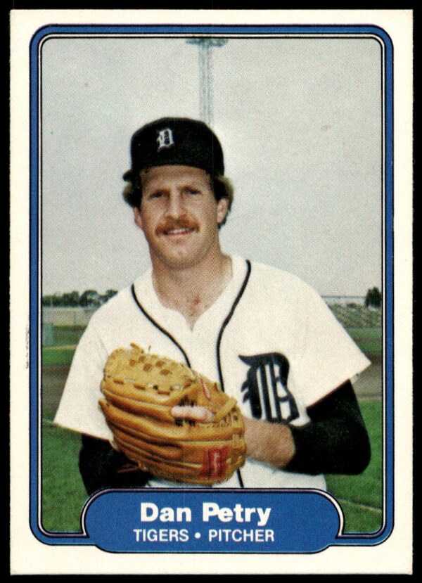 1982 Fleer Dan Petry #278 (Front)