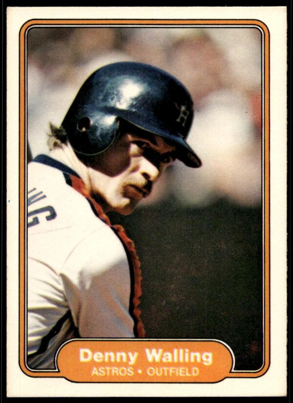 1982 Fleer Denny Walling #236 (Front)