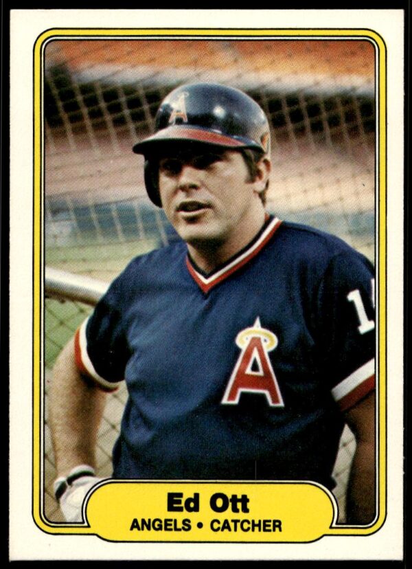 1982 Fleer Ed Ott #470 (Front)