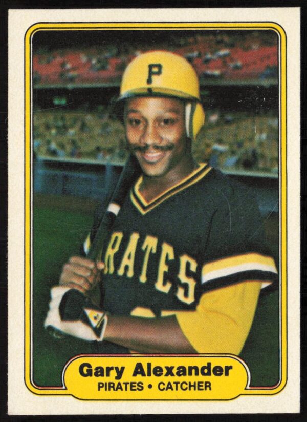 1982 Fleer Gary Alexander #475 (Front)